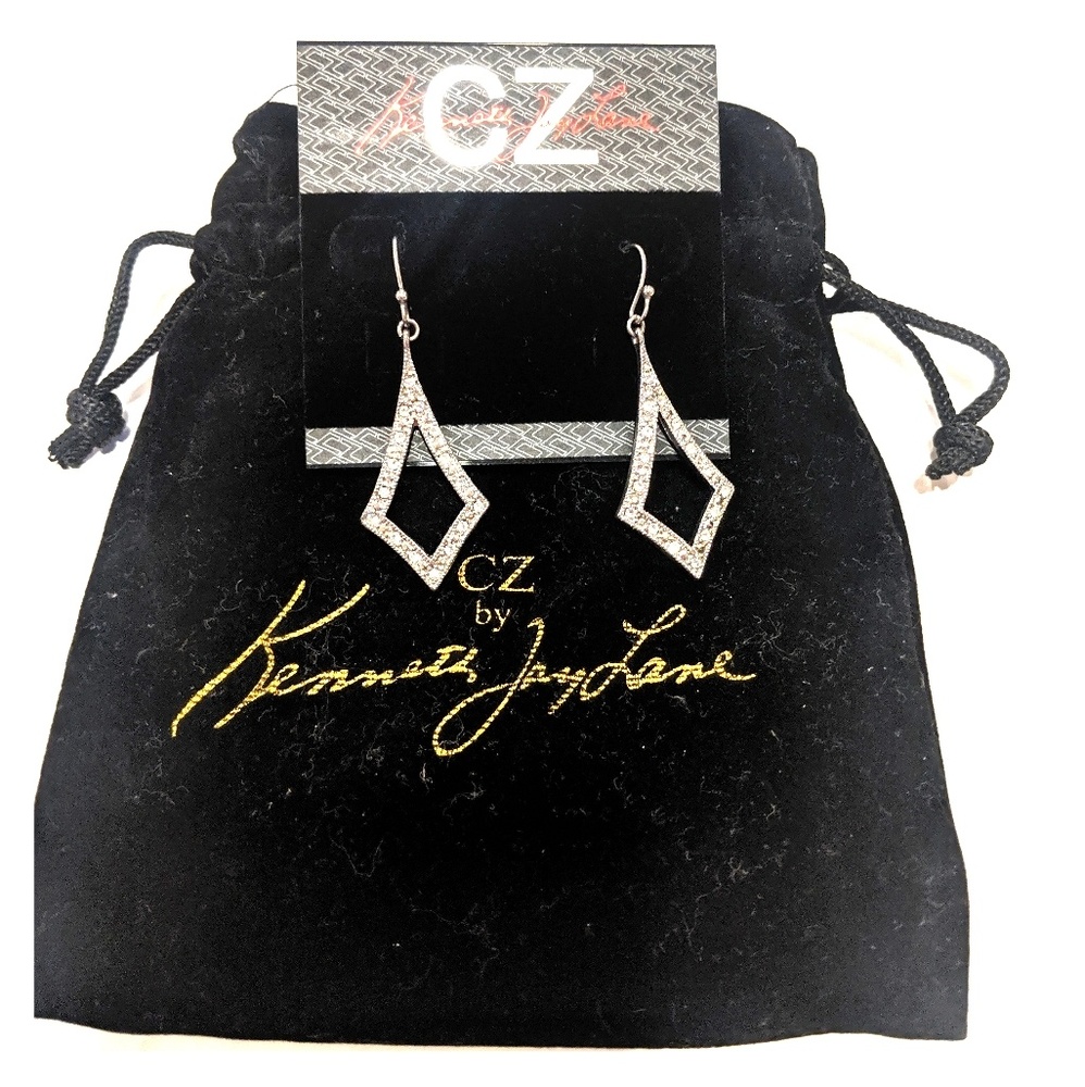 Cz By Kenneth Jay Lane Earrings - image 2